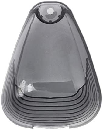 5 X Cab Marker Light Smoke Cover White LED, Cab Roof Running Light, Accessories Light Compatible with 1999-2016 Ford F150 F250 F350 F450 F550 F650 E150 E250 E350 Super Duty Pickup Truck - Delicate Leather