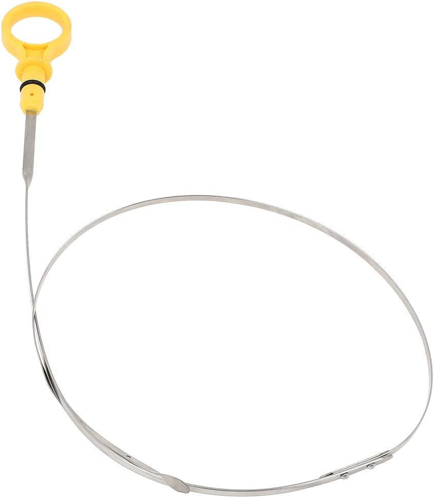 Oil Dipstick 29.53"x 1.34"x 0.32" Oil Level Indicator Fit For For F-150 5.4L V8 2004-2008 For Mark LT 5.4L V8 2006-2008 - Delicate Leather