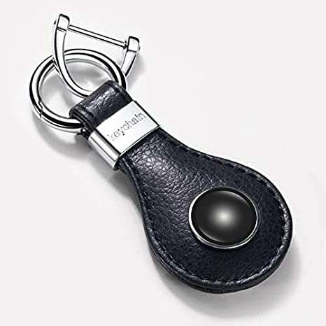 Leather Car Keychains Replacement with Logo ,Car Key Chain, Key Chain for Men, Keychain Accessories, Family Present, 2 PCS - Delicate Leather