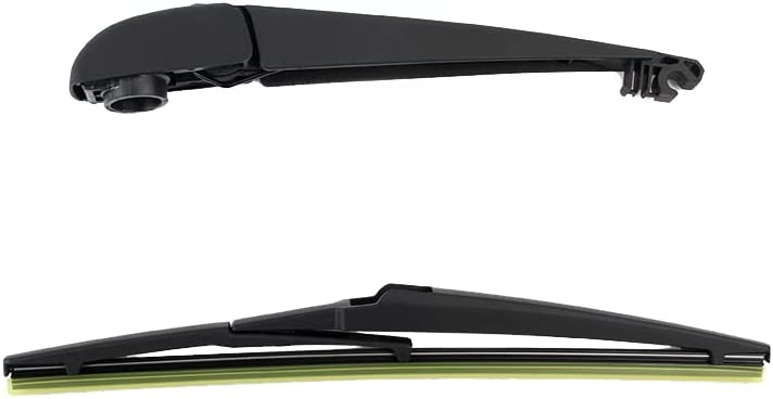 10 Inch Rear Windshield Wiper Blade and Arm Replacement Compatible with Toyota RAV4 2013-2018 Back Windscreen Wiper OE:85242-42040 - Delicate Leather