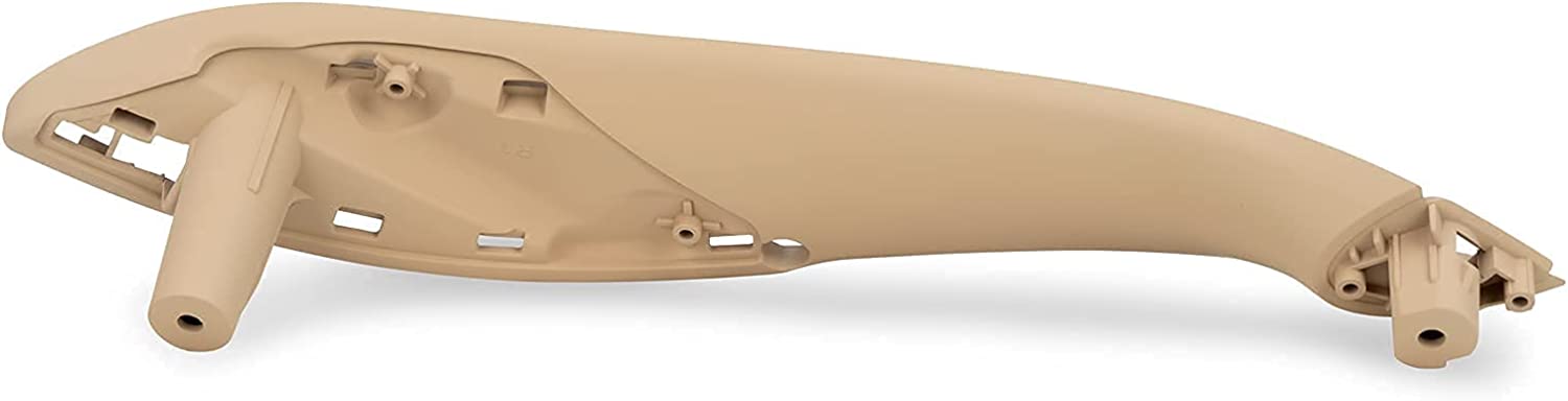 Front Interior Door Pull Handle Grab Armrest Compatible with 320i,328i,330i,340i,418i,420i,428i,430i,435i,440i & 3 Series 4 Series Replace 51417279311(Carbon Fiber,Right Passenger Side) - Delicate Leather