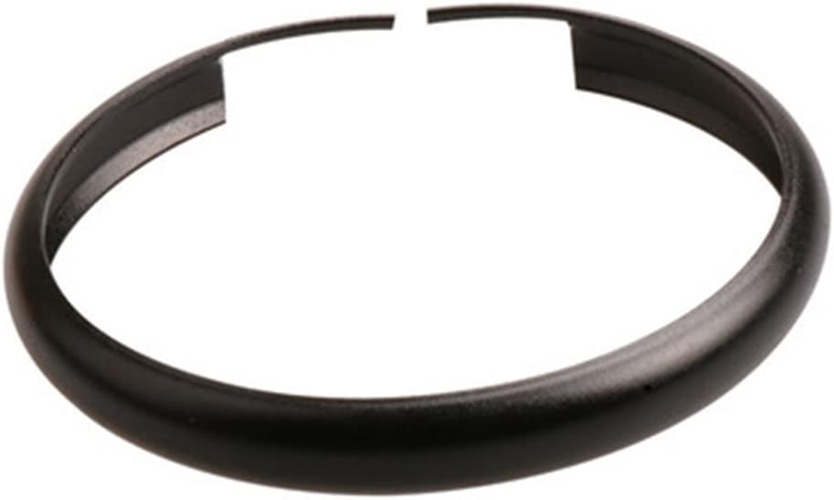 Aluminum Remote Control Key Ring with Keychain Protective Ring Replacement Key Fob Ring Rim Trim Cover Car Key Decoration Accessories - Delicate Leather