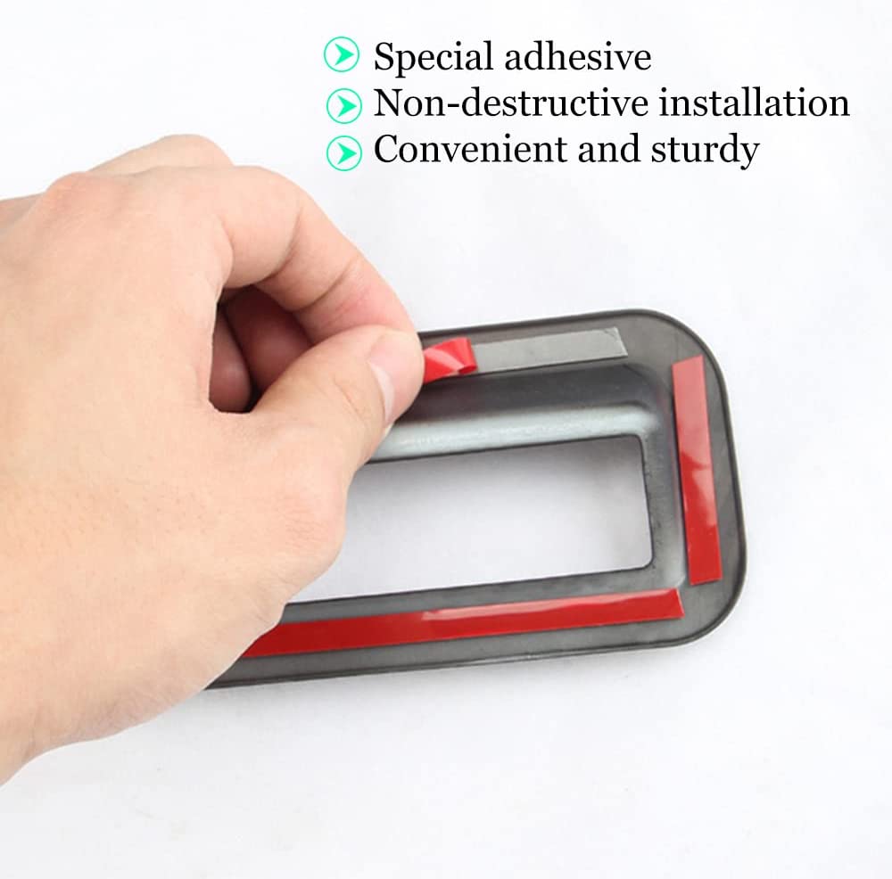 RAV4 ABS Carbon Fiber Grain Headlight Switch Button Frame Cover Trim for RAV4 2019 2020 2021 2022 Interior Accessories(1PC) - Delicate Leather