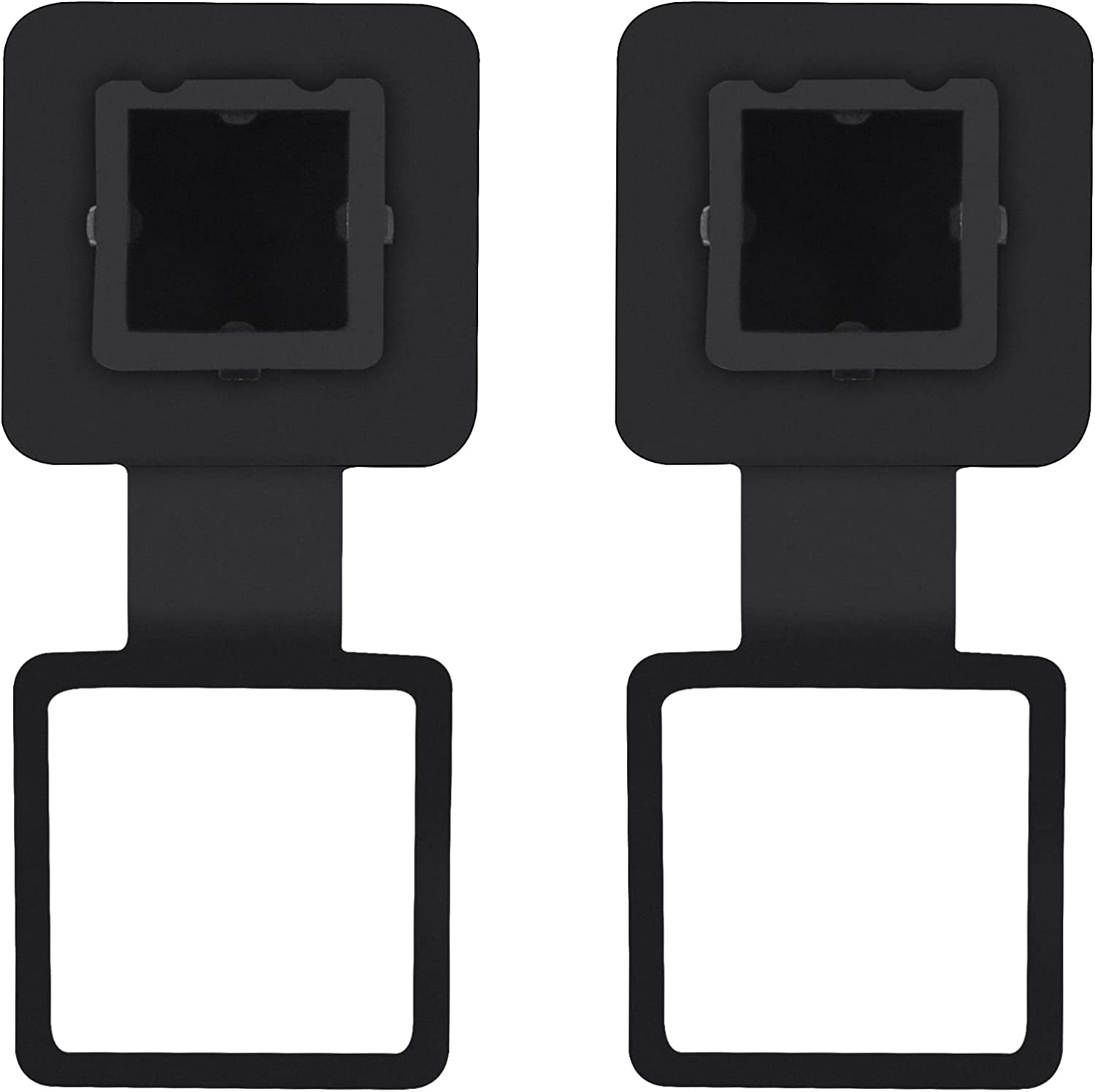 1/4 Inch (1.25 Inch) Trailer Hitch Cover Plug Insert Rubber Hitch Plug Fits 1.25 Inch Receivers Compatible with Subaru Jeep (4 Pack) - Delicate Leather
