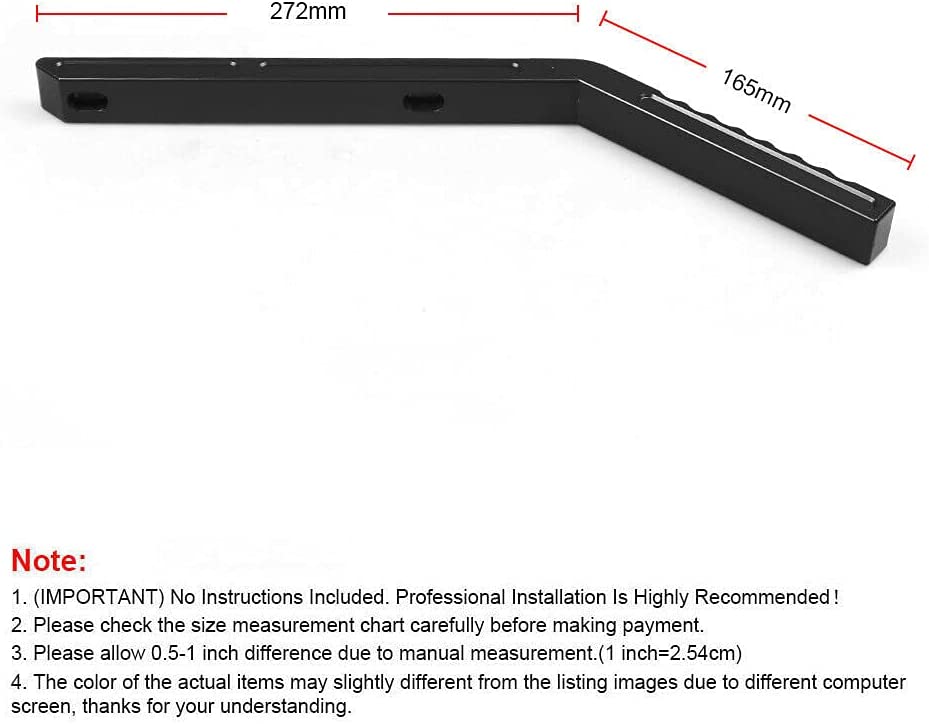 Aluminum Front & Rear Handles Grab Grab Bar Handle Kit Compatible with 2007 - 2018 Wrangler JK - Delicate Leather