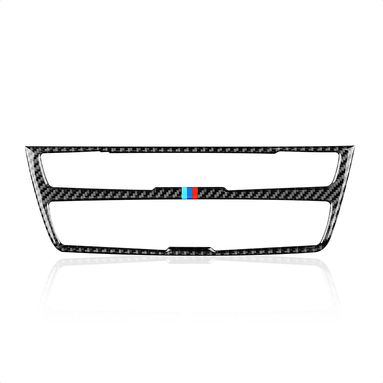 Car CD Panel Cover Sticker Carbon Decal Trim fits for F30 F31 F34 3GT F32 F33 F36 2012 2013 2014 2015 2016 2017 2018 2019 Interior Accessories - Delicate Leather