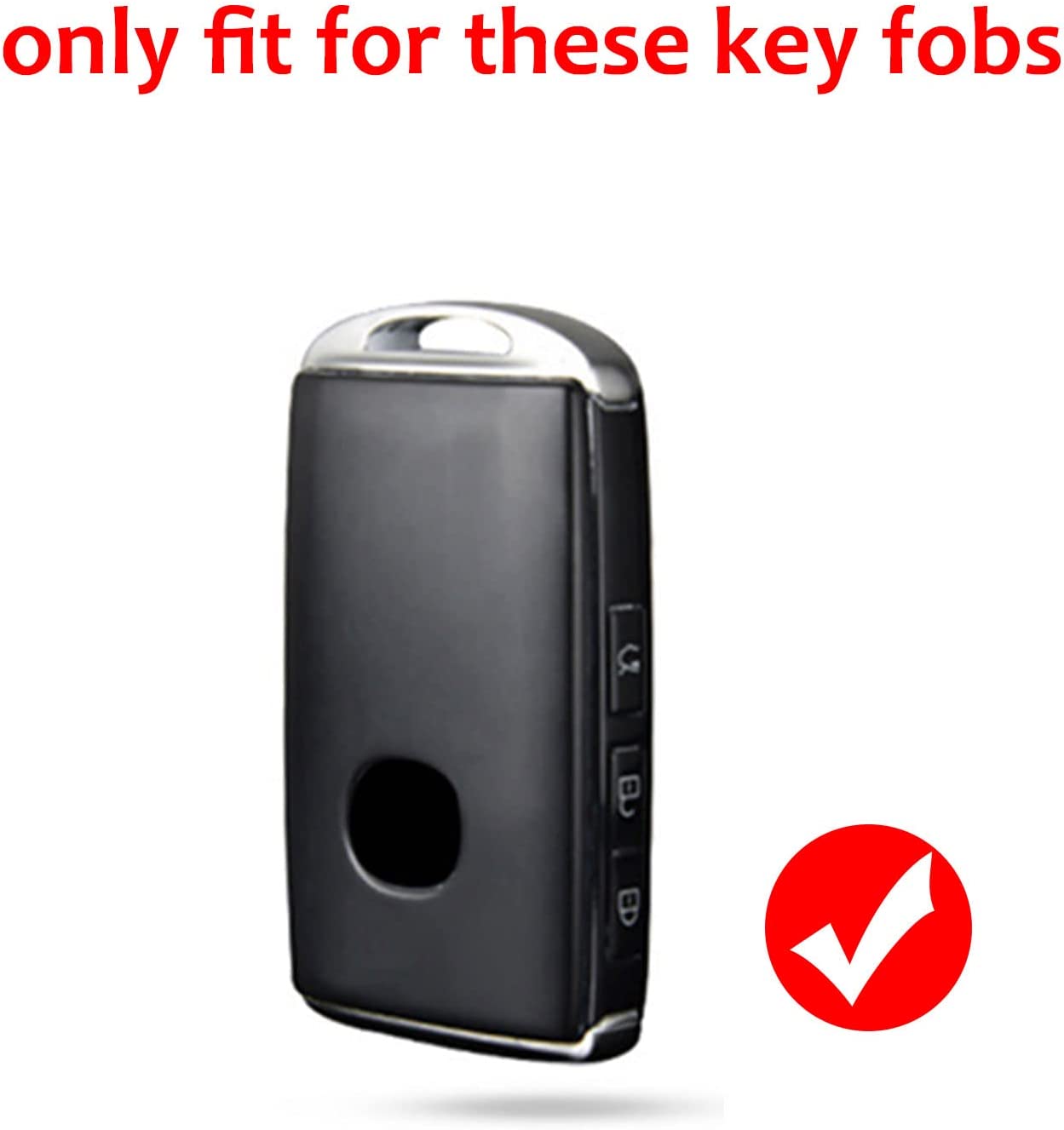 Mazda Key Fob Cover with Keychain, Premium Soft TPU Full Coverage Protective Key Fob Case,for 2019-2021 Mazda 3, Mazda 3 Hatchback, 2020-2021 Mazda CX-5, CX-30, CX-12 Key fob Cover Black White - Delicate Leather