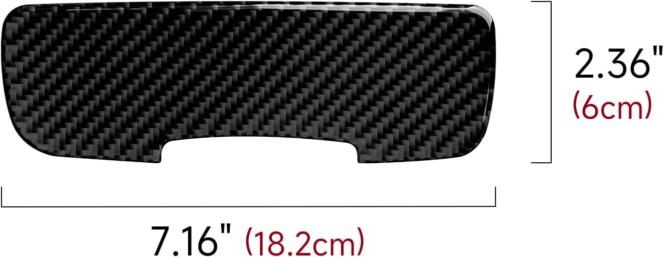 Carbon Fiber Car Power Outlet Cover Interior Trim Sticker Decal for C5 1998 1999 2000 2001 2002 2003 2004 Accessories - Delicate Leather