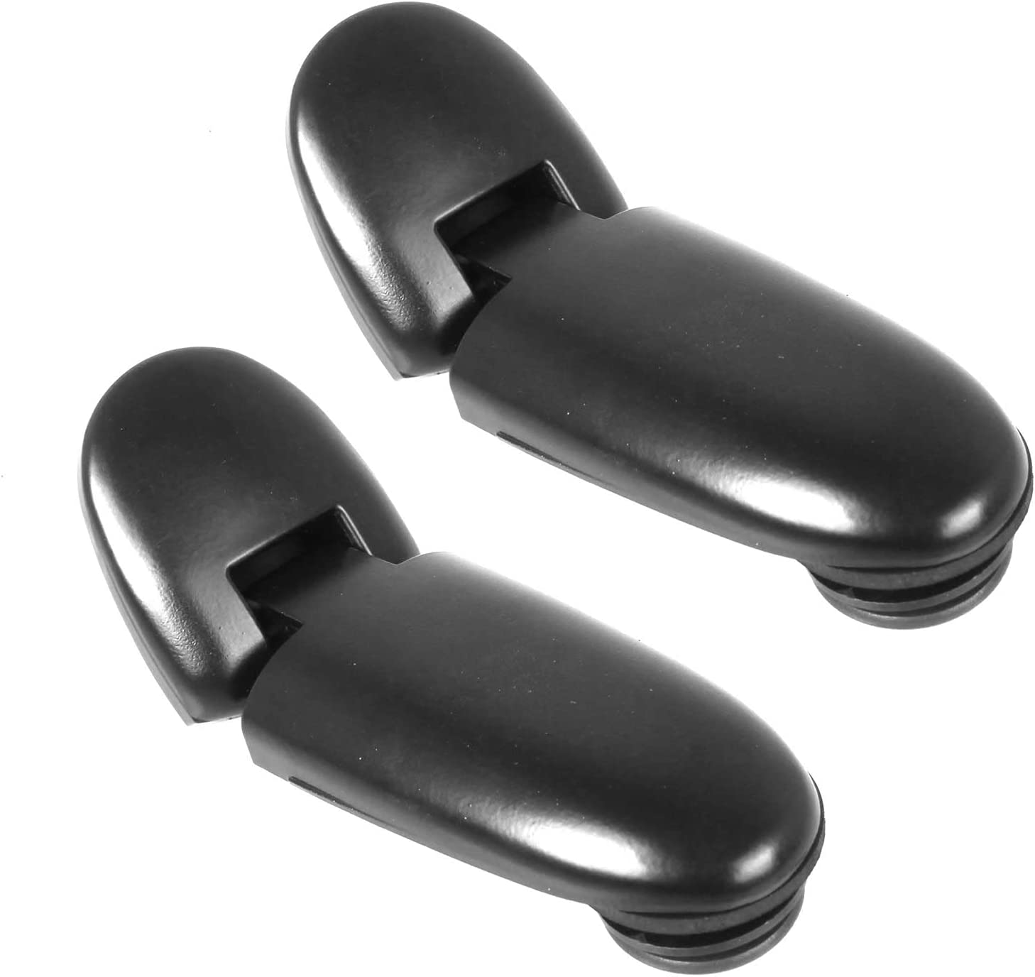 Liftgate Window Hinges 926-132 Compatible with Ford Explorer 1998-2001, Mercury Mountaineer 1998-2001 Replaces # 1L2Z-98420A68-AA Pair Of Rear Left & Right Tailgate Hatch Rear Window Glass Hinge - Delicate Leather