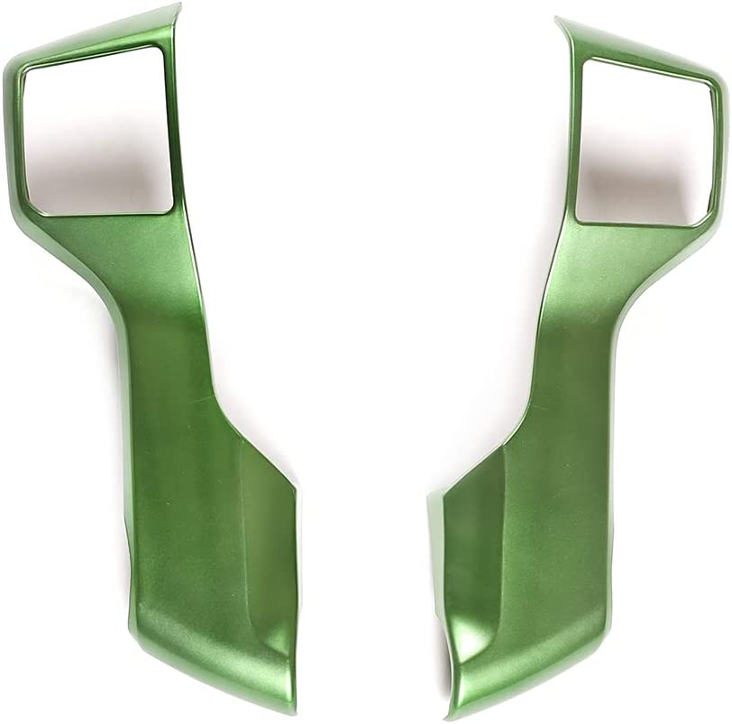 Car ABS Steering Wheel Moulding Chrome Cover Trims Stickers - Delicate Leather