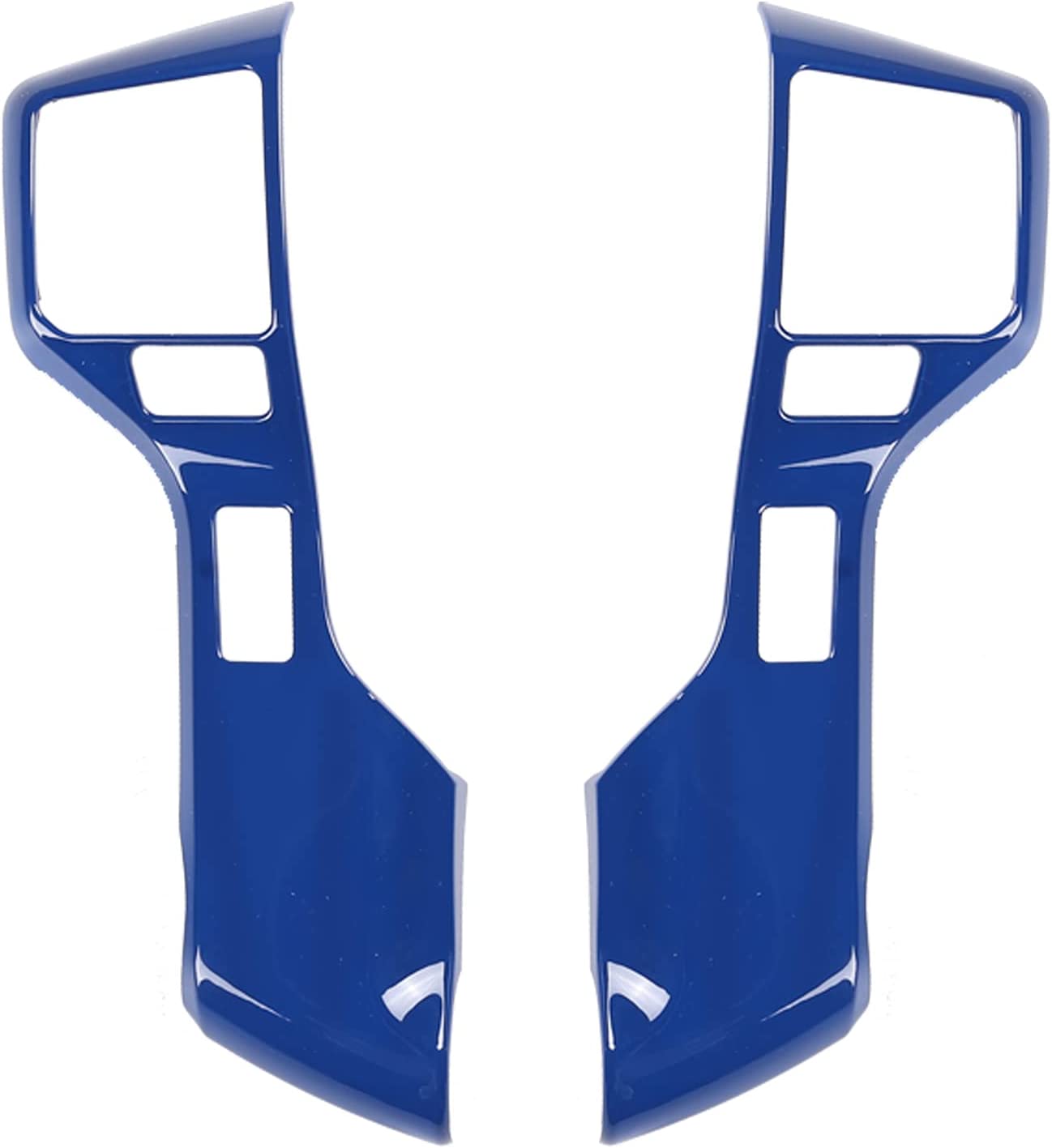 Car ABS Steering Wheel Moulding Chrome Cover Trims Stickers - Delicate Leather