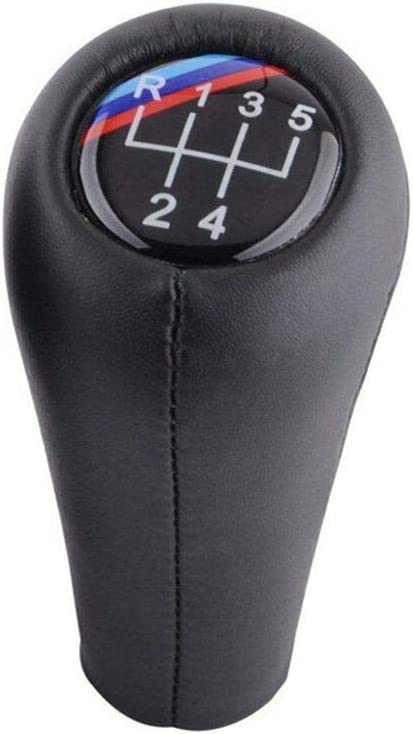 Auto 5 Speed Manual Gear Shift Knob Custom-fit for E34 E39 M5 M3 M6 E36 E46 E21 E30 Car Spare Parts - Delicate Leather