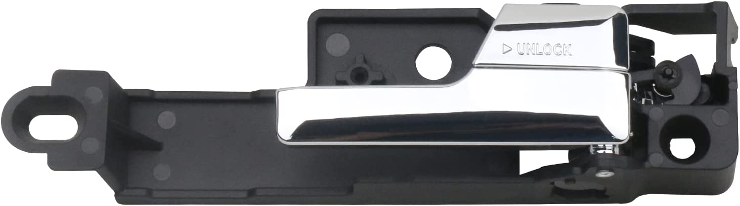 Interior Door Handle Front Left & Right Side (1 Pair) Compatible with 2006-2012 Ford Fusion,2007-2012 Lincoin MKZ,2006 Lincoin Zephyr,2006-2012 Mercury Milan - Delicate Leather
