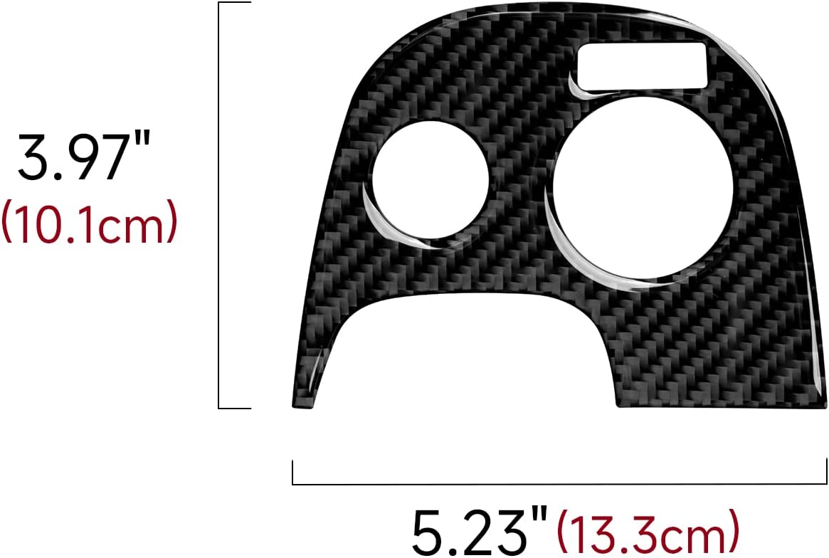 Carbon Fiber Car Gear Shift Panel Sticker Decal Interior Trim Cover for C5 1998 1999 2000 2001 2002 2003 2004 Accessories