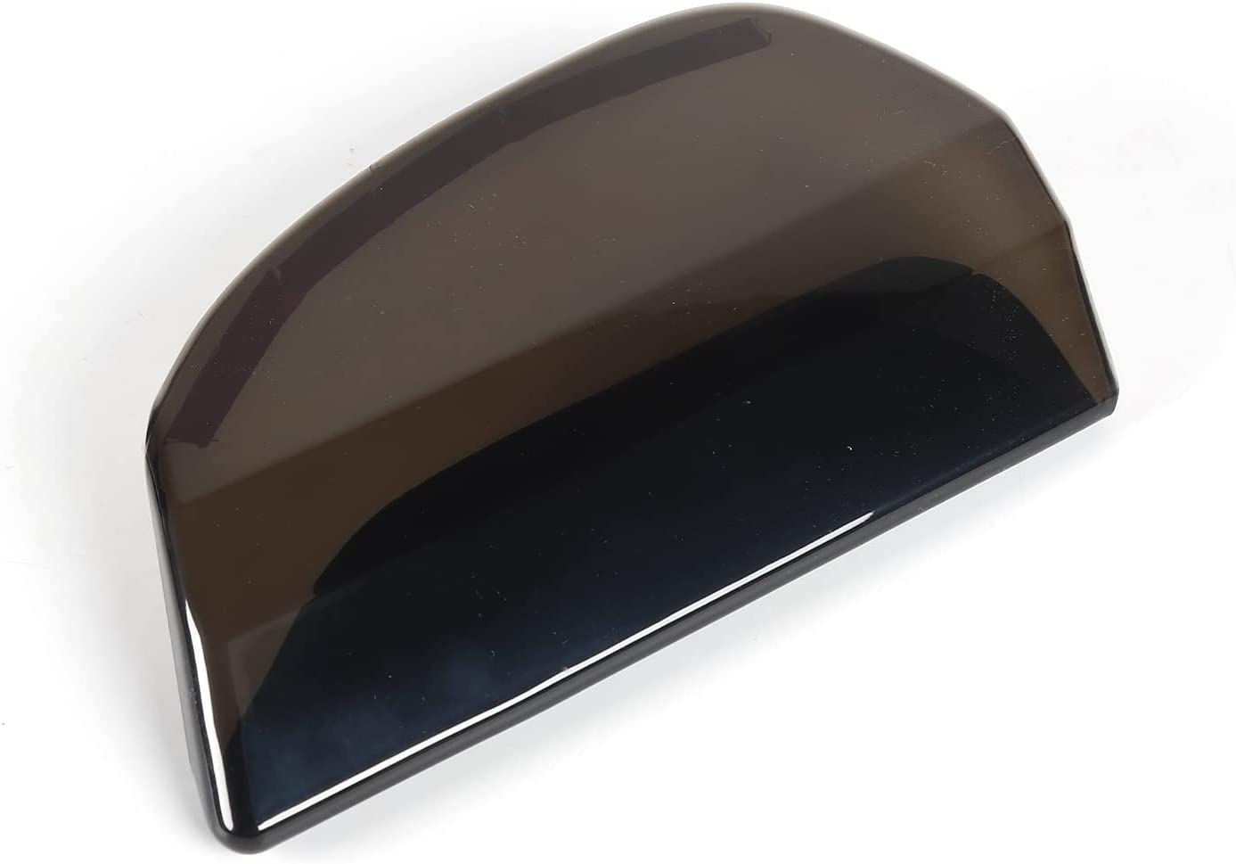 Tail Light Lamp Cover Guard Trim Frame Bezels Decoration Accessories for Ford Mustang (2015-2017 Smoke Black) - Delicate Leather