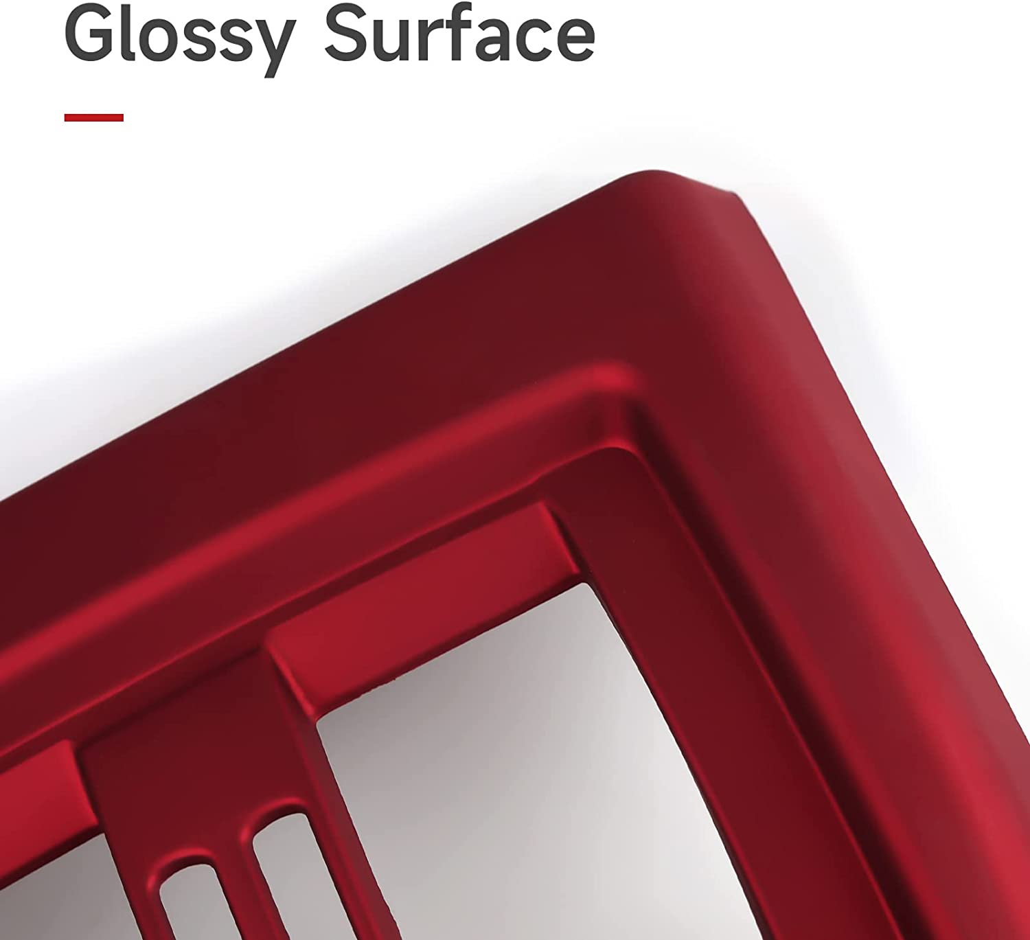 Car Sticker Rear Air Vent Cover Decal ABS Trim Compatible with 3 4 Series F30 F31 F34 3GT F32 F33 F36 Accessories - Delicate Leather