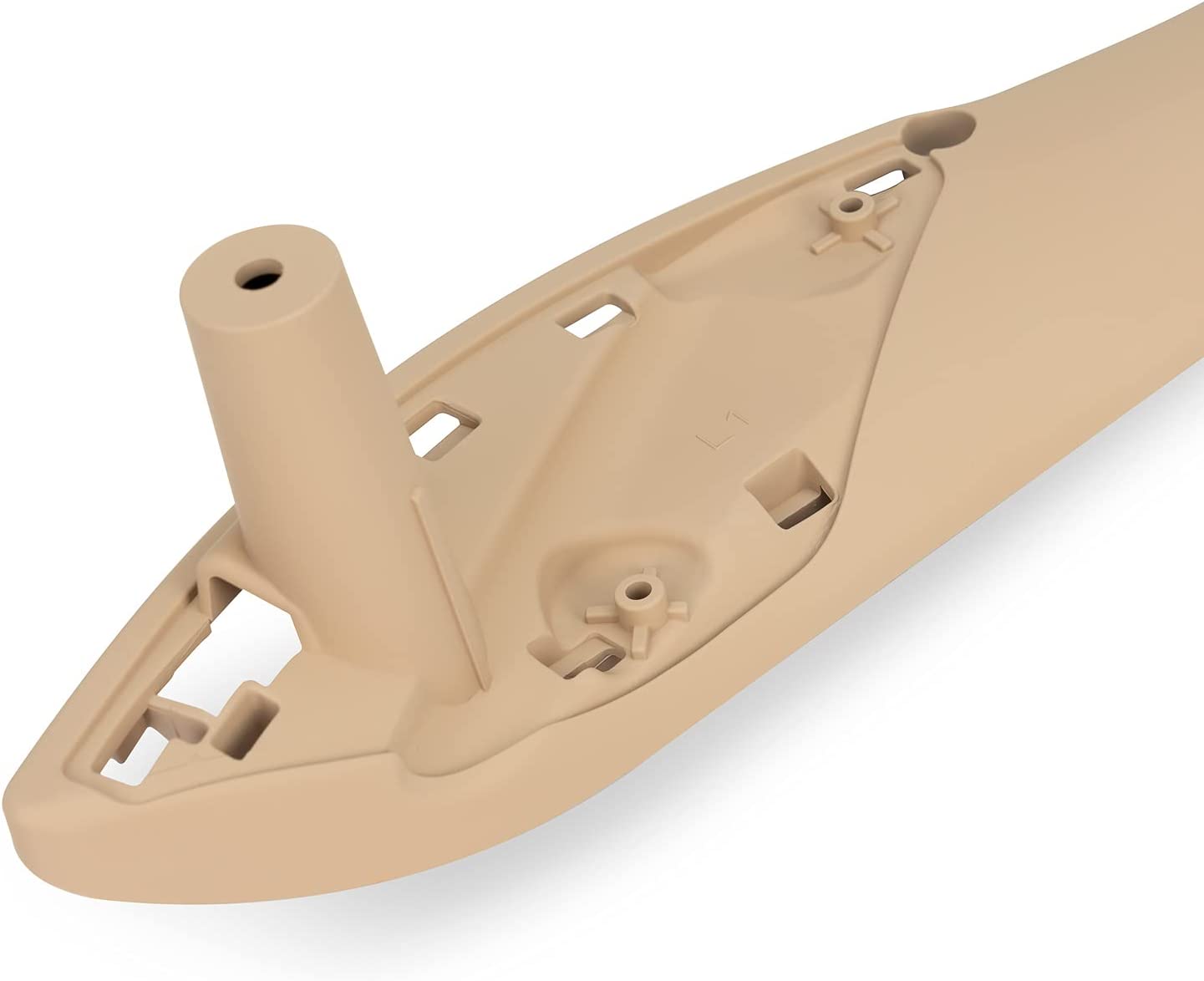 Front Interior Door Pull Handles Grab Bracket Trim Set Compatible with BMW 3 Series 4 Series 320,328,330,335,M3 2012-2018 and 428, 435,M4 2014-2017 Replace 51417279311 - Delicate Leather