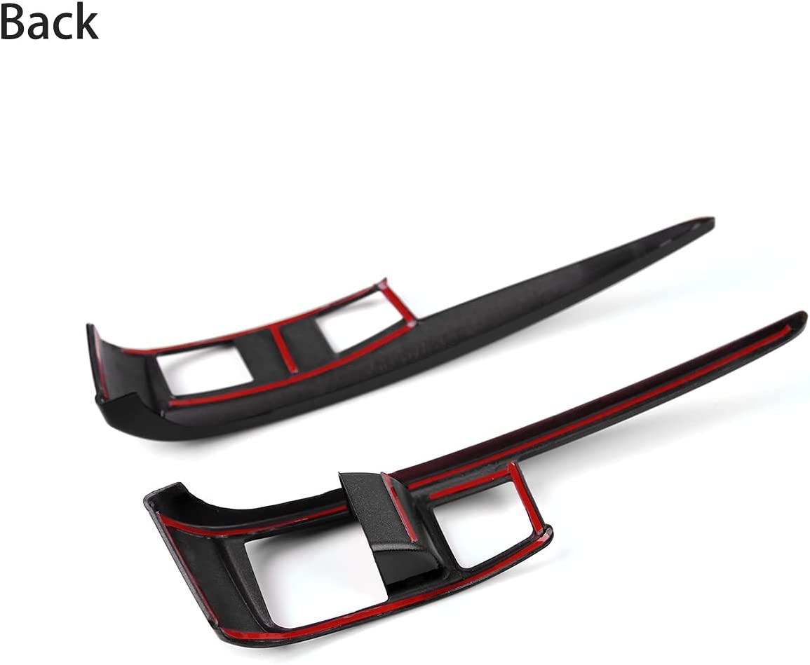 10th Gen Civic Gear Boots Trims CVT Automatic Transmission Shift Panel Stickers Compatible with Honda Civic Sedan Hatchback Coupe 2021 2020 2019 2018 2017 2016 -Carbon Fiber Grain - Delicate Leather