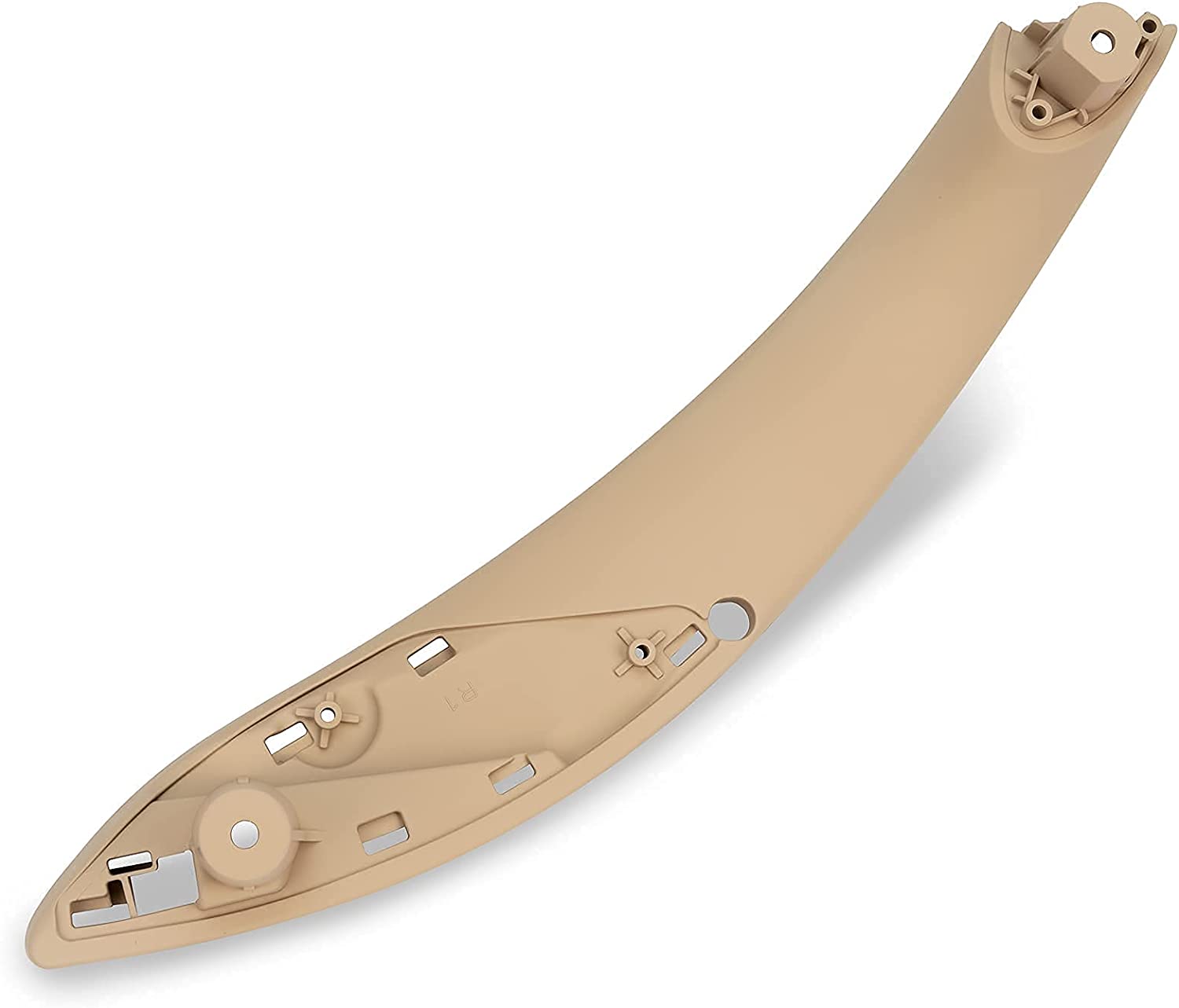 Front Interior Door Pull Handle Grab Armrest Compatible with 320i,328i,330i,340i,418i,420i,428i,430i,435i,440i & 3 Series 4 Series Replace 51417279311(Carbon Fiber,Right Passenger Side) - Delicate Leather