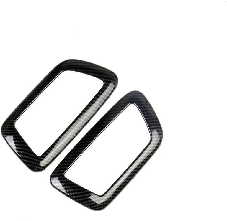 Carbon Fiber Look Interior Door Handle Panel Cover Trim for 2015-2022 - Delicate Leather