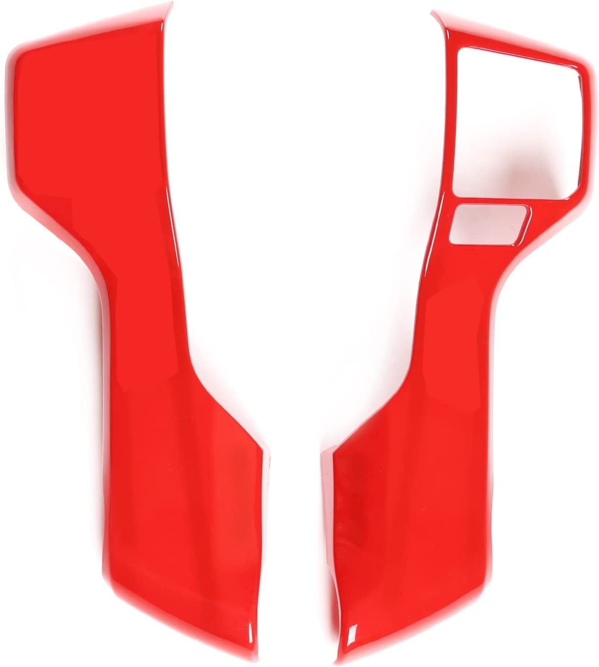 Car ABS Steering Wheel Moulding Chrome Cover Trims Stickers - Delicate Leather