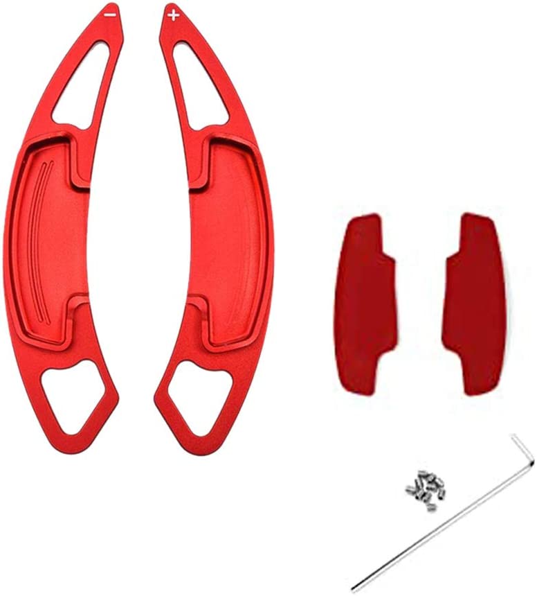 Aluminum Alloy Paddle Shift Steering Wheel Shifter Extension for Accord Odyssey Spirior Civic CR-V UR-V Hybird Inspex Insight Crown Road, for CDX RDX ILX MDX TXL TLX-L - Delicate Leather