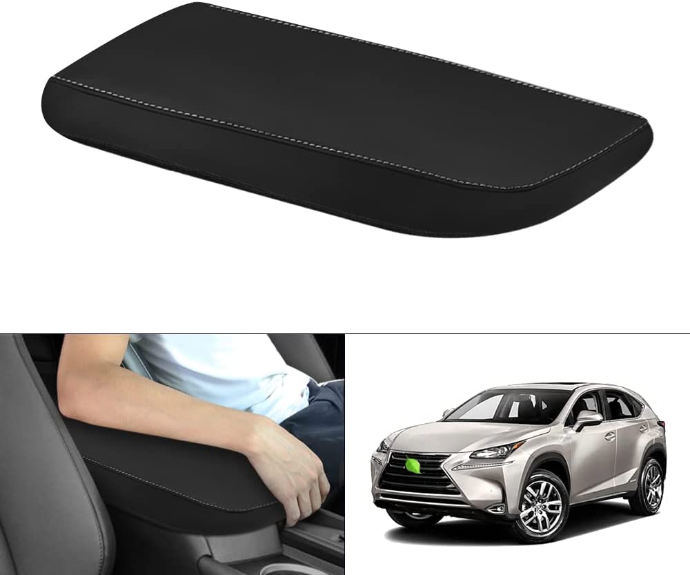 Custom Fit for Center Console Cover 2015-2020 2021 NX NX300h/NX300/NX200t Accessories Armrest Cover Anti-Scratch Leather Protector - Delicate Leather