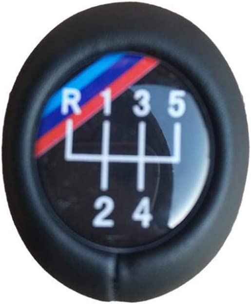 Auto 5 Speed Manual Gear Shift Knob Custom-fit for E34 E39 M5 M3 M6 E36 E46 E21 E30 Car Spare Parts - Delicate Leather