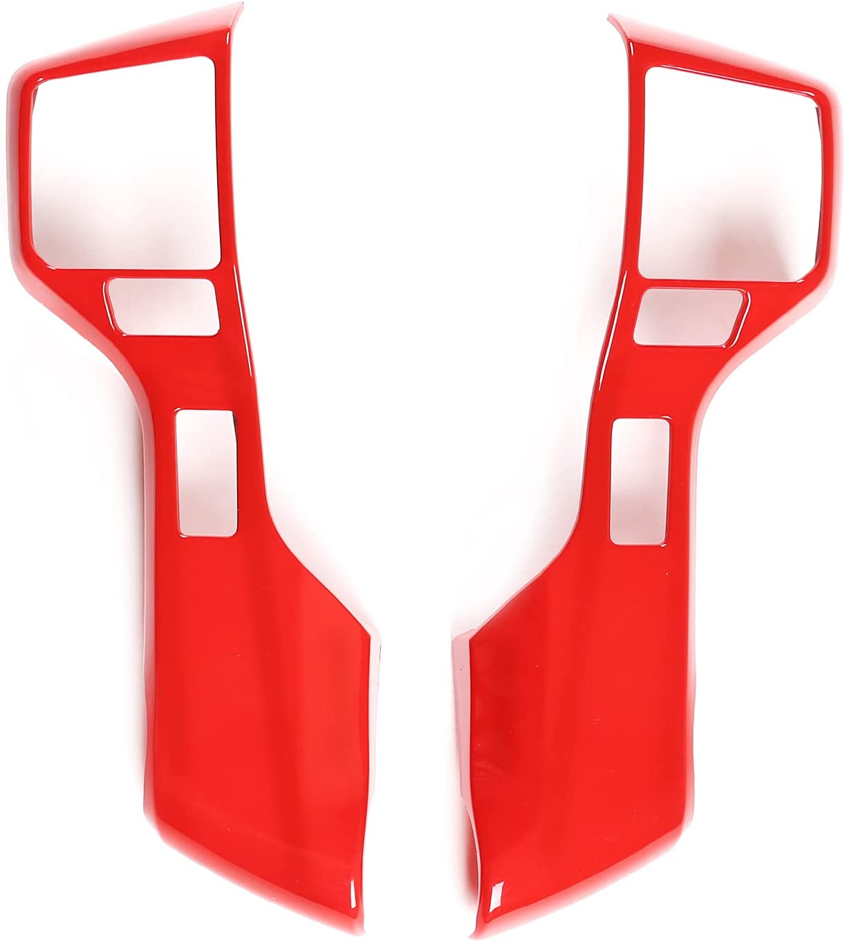 Car ABS Steering Wheel Moulding Chrome Cover Trims Stickers - Delicate Leather