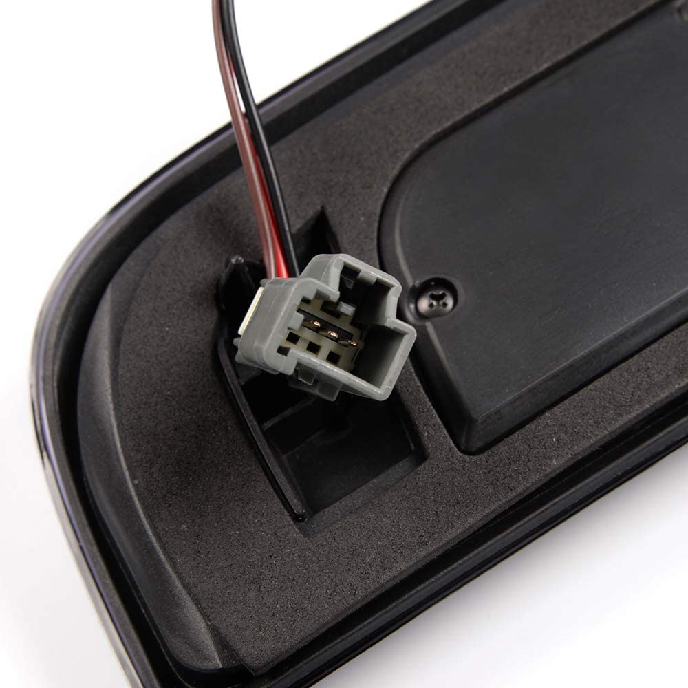 LED 3rd Brake Lights, Compatible with 14-18 Silverado/14-18 Sierra 1500 2500HD SILVERADO 3500/3500HD Third Brake Light Cargo Lamps Black Housing Smoky Lens - Delicate Leather