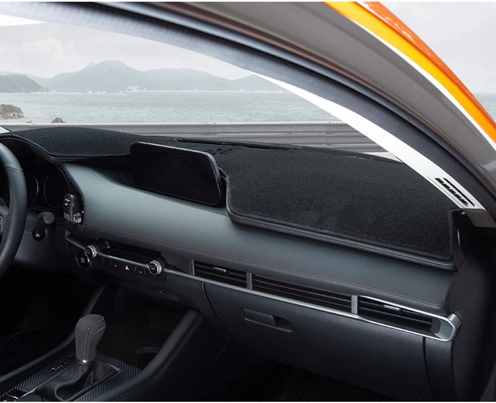 3 Forth Generation Accessories 2019 2020 Anti Slip Dashboard Carpet Dashboard Cover Dash Cover Sun Cover Pad Dash Mat Cover 1PCS - Delicate Leather