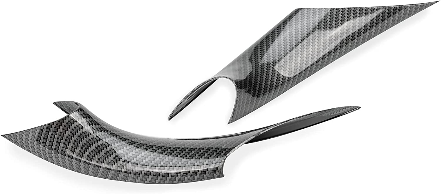 Rear Left and Right Interior Inner Inside Door Pull Handle Grab Cover Trim Compatible with 3 Series 4 Series 320,328,330,335,M3 2012-2018 and 428, 435,M4 2014-2017 Replace 51417279311 - Delicate Leather