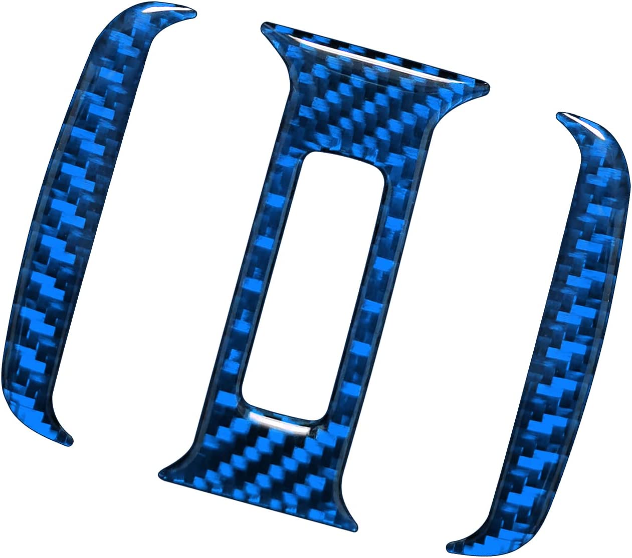 Compatible with Carbon Fiber Rear Air Outlet Trim Interior Accessories for 4Runner SUV 2010 2011 2012 2013 2014 2015 2016 2017 2018 2019 2020 - Delicate Leather