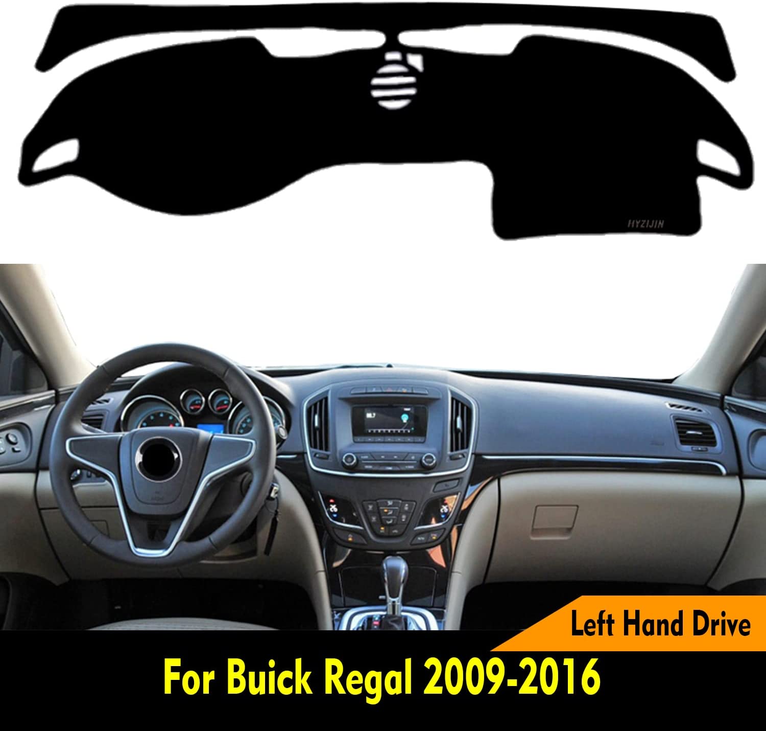 Car Dashboard Dash Board Cover Mat Carpet - Delicate Leather