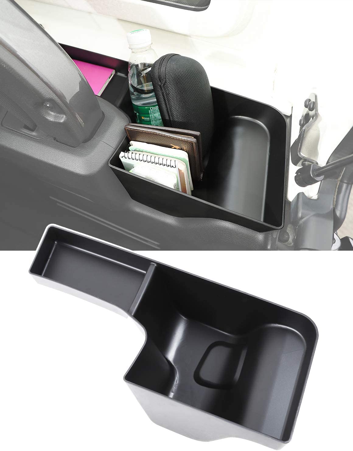 RBR Wheel Well Storage Bin Rear Trunk Organizer for 2018-2023 Wrangler JL JLU 2/4 Door, Interior Accessories - Delicate Leather