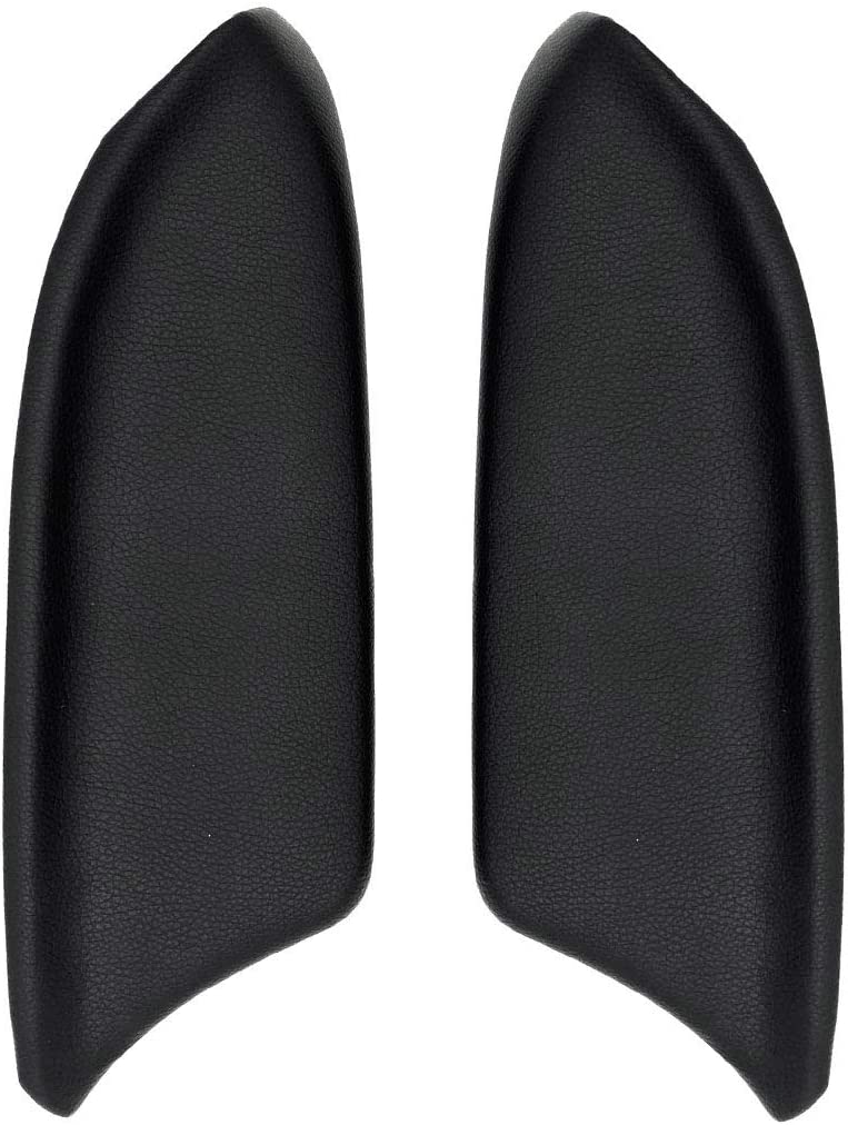 Accord Armrest Replacement, Vinyl Front Door Panels Armrest Lid Pad Compatible with 2008-2012 Accord Sedan - Delicate Leather
