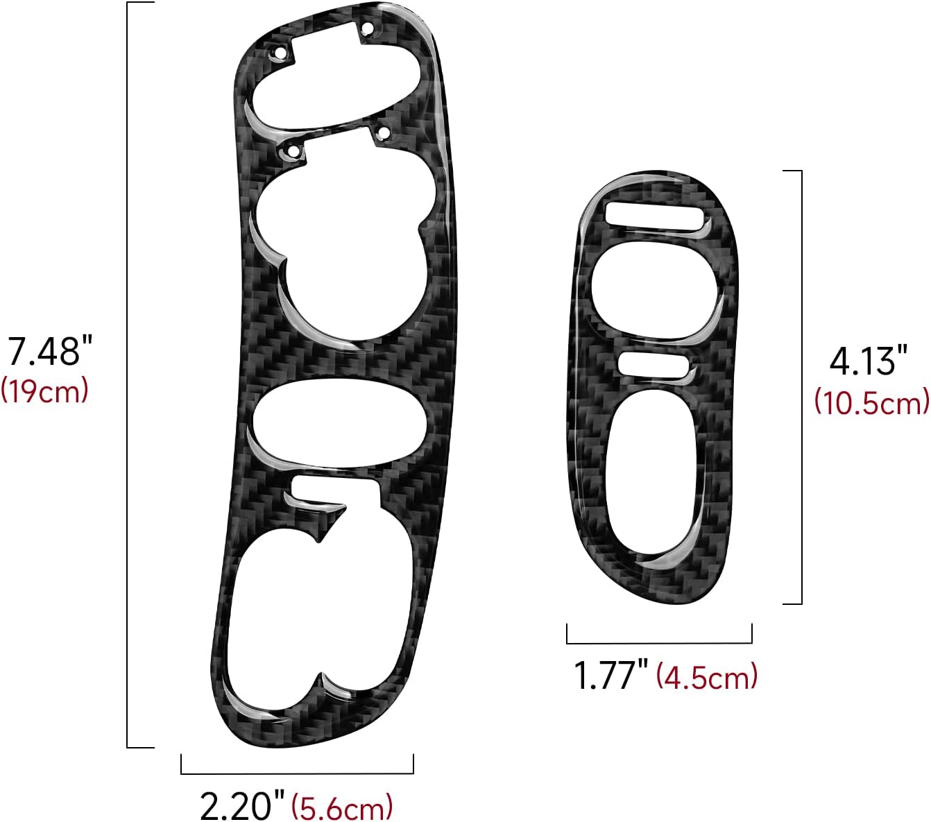 Carbon Fiber Car Window Lift Switch Sticker Decal Interior Trim Cover for C5 1998 1999 2000 2001 2002 2003 2004 Accessories
