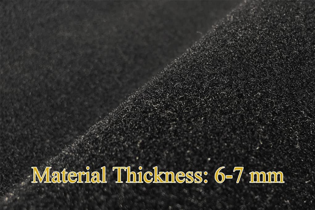 Dashboard Cover Dash Cover Mat Fit for F100 F150 F250 F350 1980 1981 1982 1983 1984 1985 1986 (80-86 Black) J71 - Delicate Leather