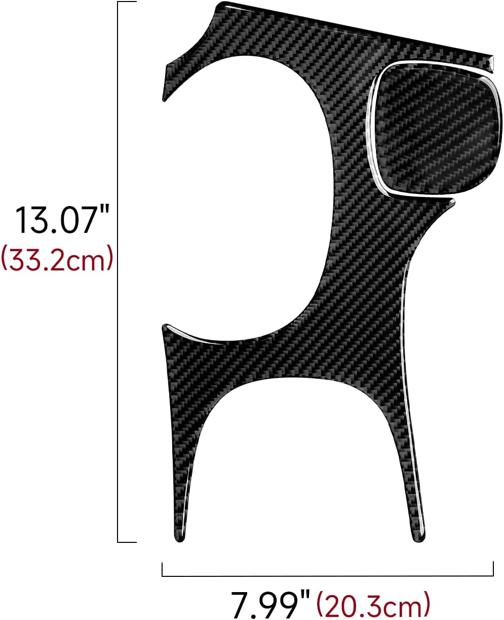 Carbon Fiber Car Gear Shift Box Panel Sticker Decal Interior Trim Cover for C5 1998 1999 2000 2001 2002 2003 2004 Accessories