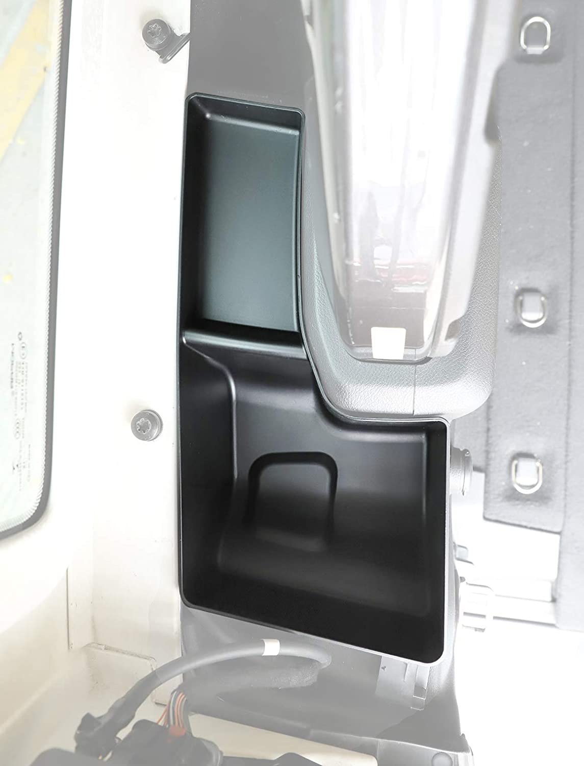 RBR Wheel Well Storage Bin Rear Trunk Organizer for 2018-2023 Wrangler JL JLU 2/4 Door, Interior Accessories - Delicate Leather