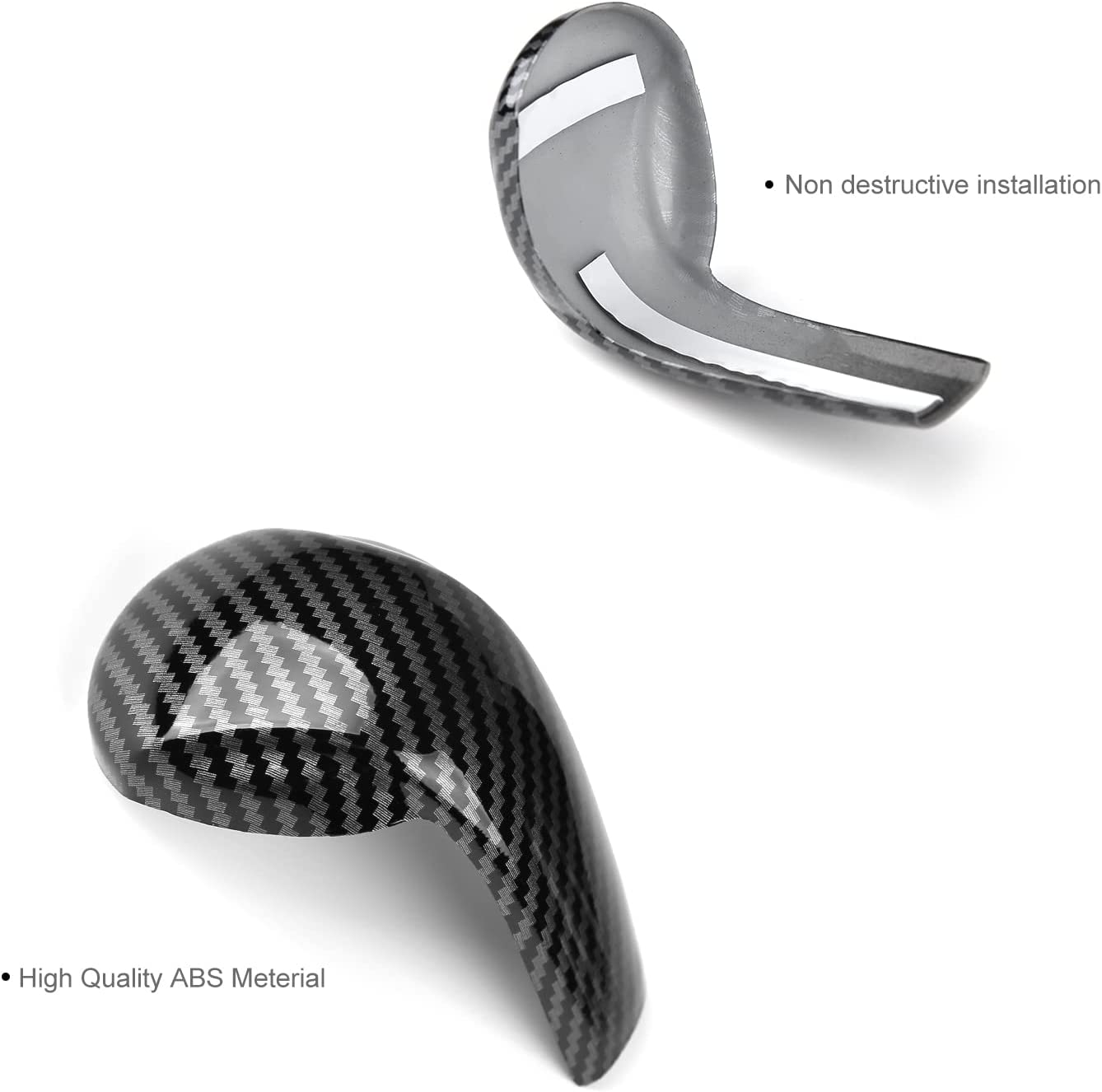 CX-5 CX-3 CX-9 Accessories Car Auto Gear Shift Knob Cover Trim Cap Gear Panel Gears Interior Decoration Sticker Sporty - Delicate Leather