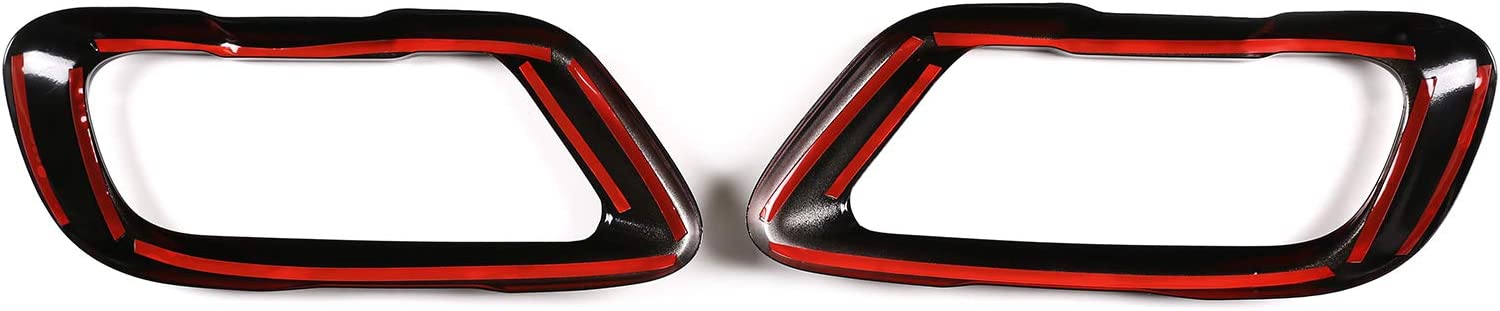 Stainless Steel Exterior Accessories Exhaust Muffler Tail Pipe Trim Cover 2pcs For X5 G05 X7 G07 2019-2021 M Sport Version - Delicate Leather