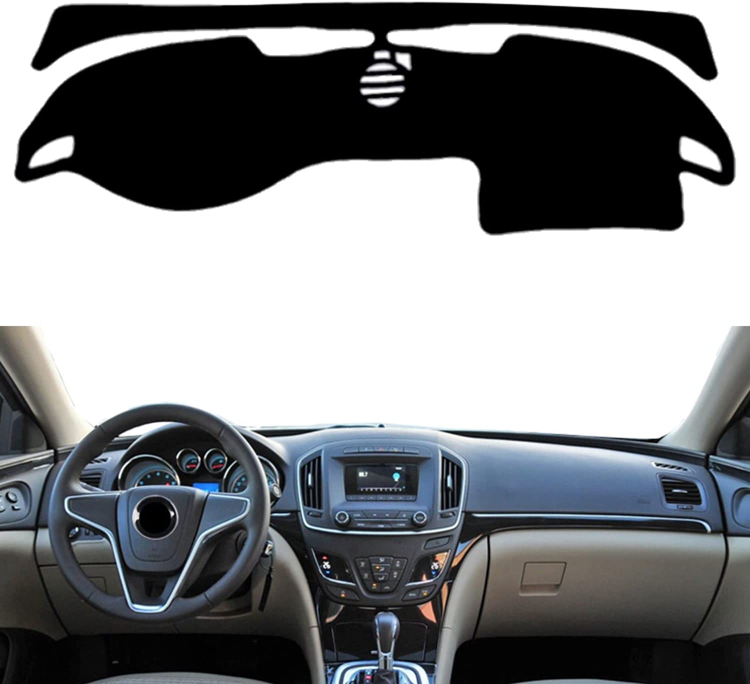 Car Dashboard Dash Board Cover Mat Carpet - Delicate Leather