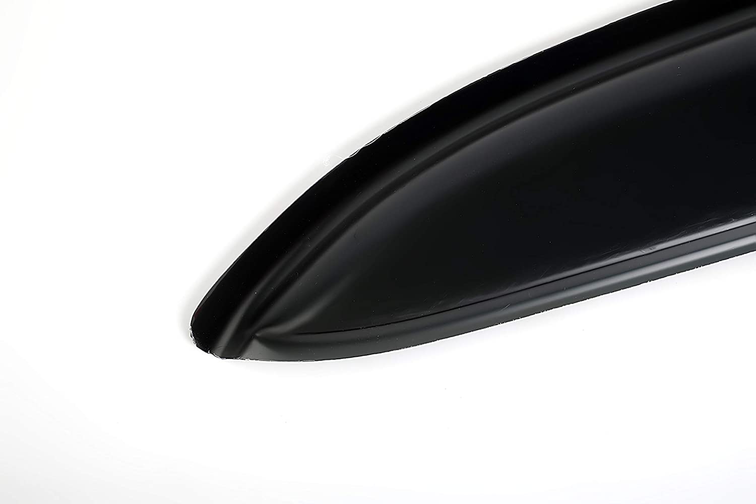 Original Side Window Wind Deflector, 4pcs Outside Mount Tape-On Nice Rain Guards Set, Vent Visor fit for 2015-2022 Ford Edge FD4P04 - Delicate Leather