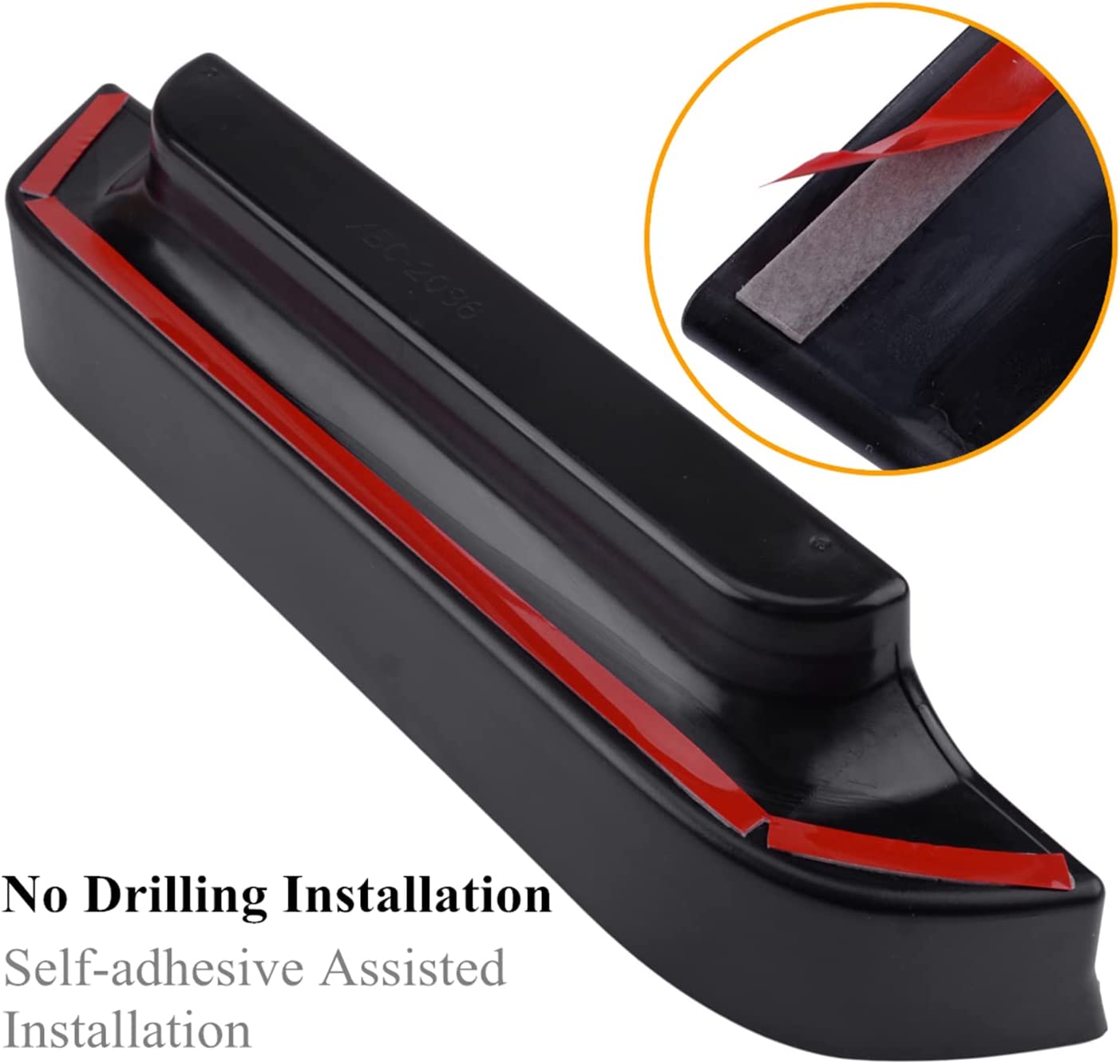 TJ Co-pilot Passenger Grab Bar Storage Tray Organizer Box for 1997-2006 Wrangler TJ SE Sport Sahara Rubicon Sport Utility Black Interior Parts Accessories - Delicate Leather