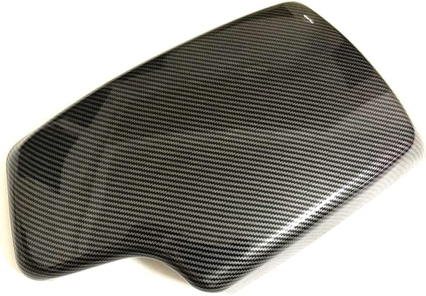 Carbon Fiber Color Center Consoles Pad Compatible with F30 F32 F34 (ABS Material) (F30 2012-2019) - Delicate Leather