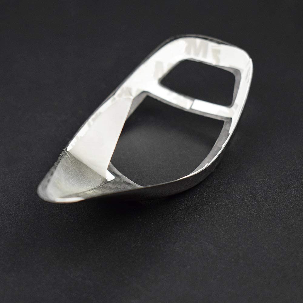 Carbon Fiber Car Gear Shift Knob Cover Interior Trim for F20 F21 F22 F23 F30 F32 F33 F34 F35 F36 F06 F12 F13 F25 F26 F15 F16 I8 Accessories - Delicate Leather