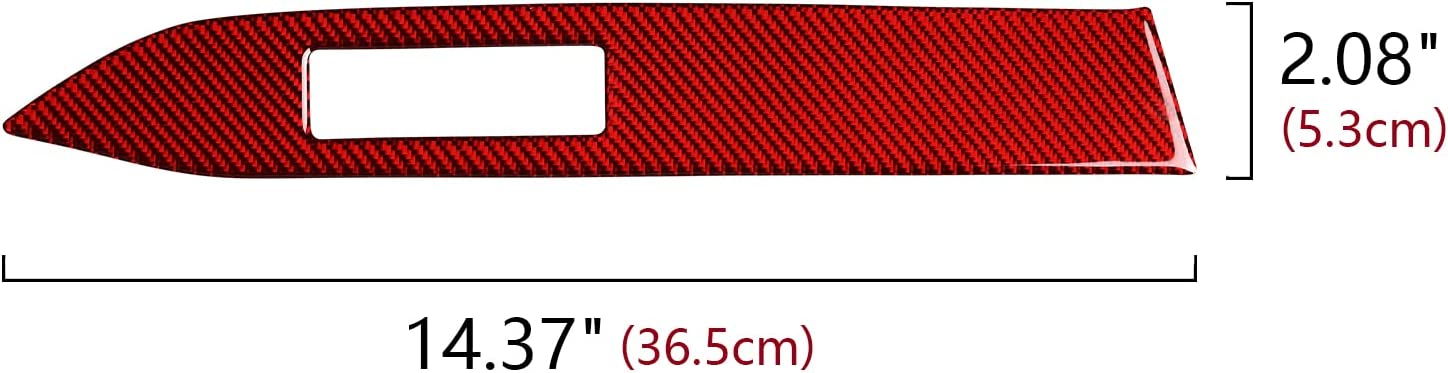 Car Instrument Panel Sticker Decal Carbon Fiber Interior Trim Cover for Mustang 2015 2016 2017 2018 2019 2020 Accessories