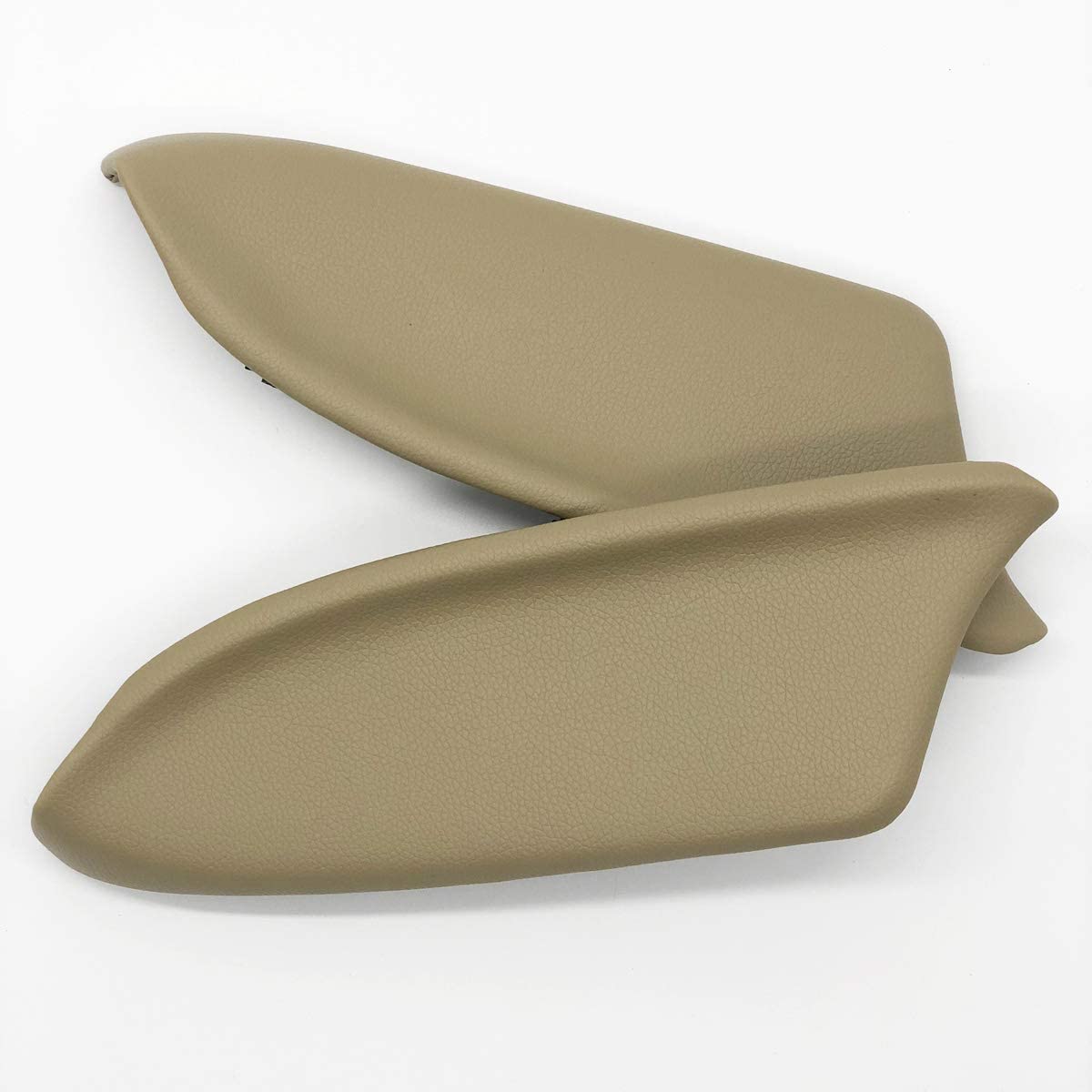 Accord Armrest Replacement, Vinyl Front Door Panels Armrest Lid Pad Compatible with 2008-2012 Accord Sedan - Delicate Leather