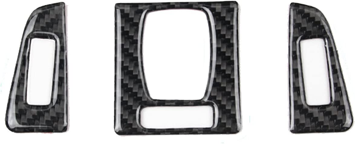 AC Air Outlet Frame Cover Trim, Real Carbon Fiber, Compatible with 3 Series F30 F31 2012-2018, GT F34 2014-2018, 4 Series F32 F33 F36 2014-2018 - Delicate Leather